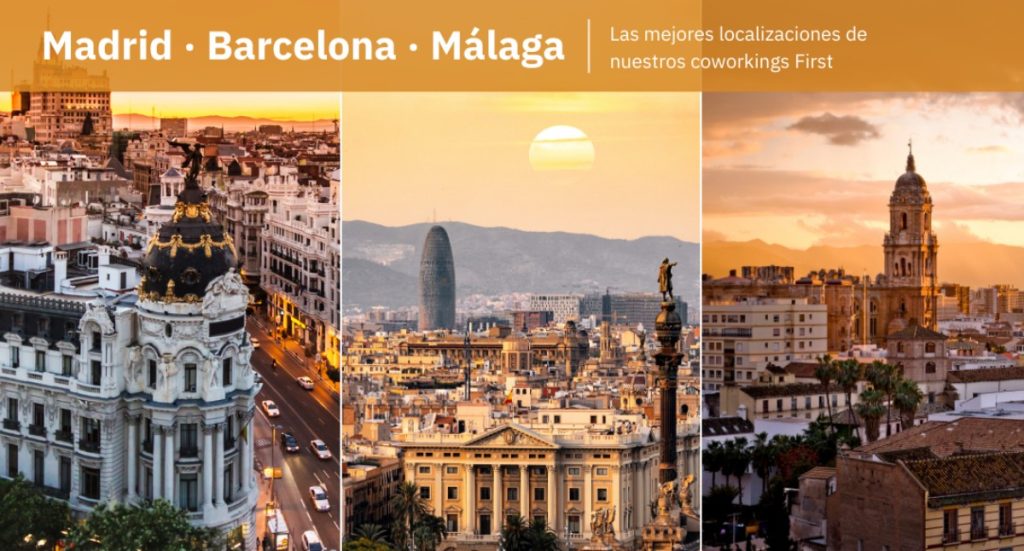 Las ubicaciones perfectas para tus oficinas en Espana