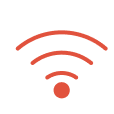 icono de red wifi de las oficinas de first workplaces