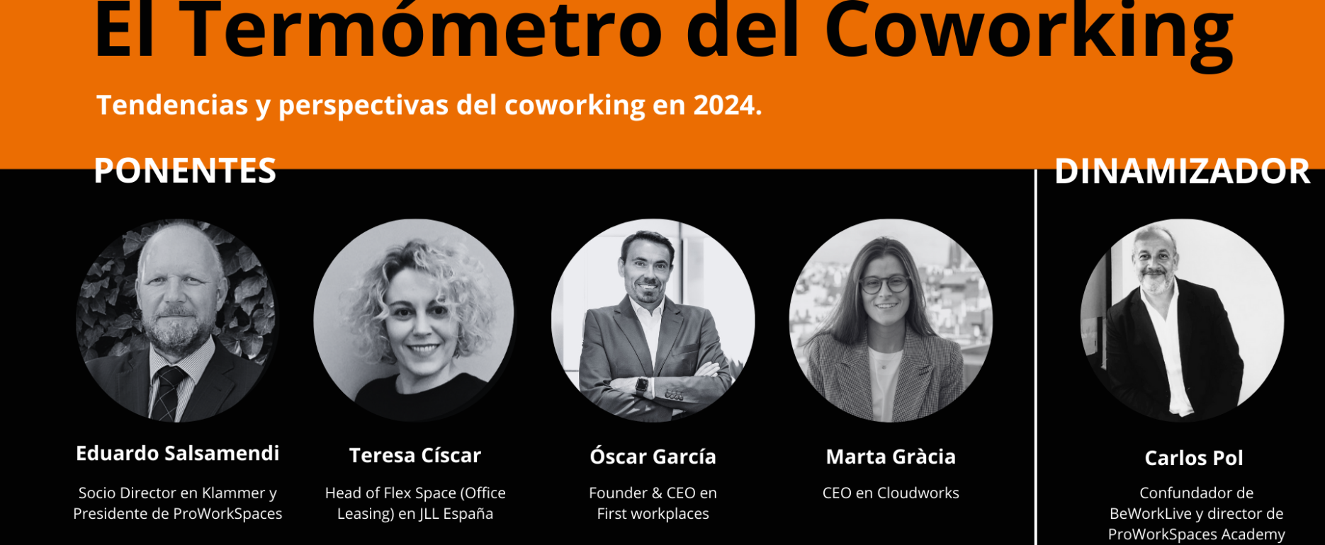 Quedan 3 días para este #evento presencial donde se hablará de #tendencias y perspectivas del #coworking en 2024. Habrá una mesa redonda y un cóctel con #networking para conocer a profesionales del sector.